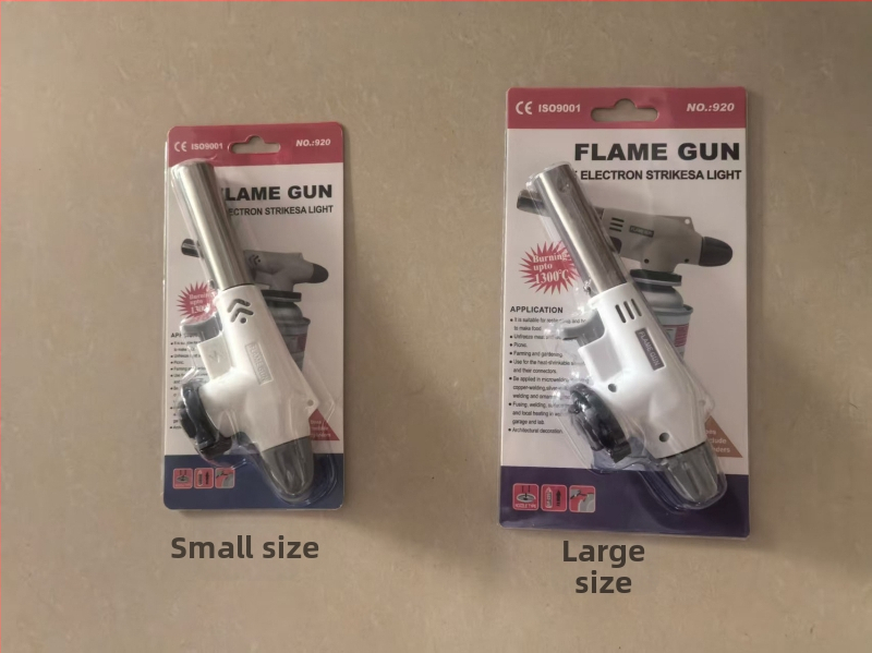 Hlava plameňa na pečenie — kovové telo, bavlnený olej, opakovane použiteľné, krabica 100 ks