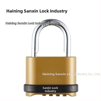 Kódový visací zámok, Model Type C, Zinková zliatina, Značka Sanxin, Vonkajšie použitie, Domáci visací zámok