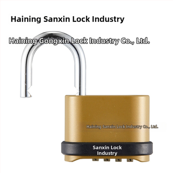 Kódový visací zámok, Model Type C, Zinková zliatina, Značka Sanxin, Vonkajšie použitie, Domáci visací zámok