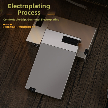 Ultra tenká kovová zapaľovač s tlačou loga, dekoratívna a zberateľská, s možnosťou personalizácie