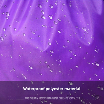 Polyesterová taška na šnúrky pre športové podujatia, potlač loga flocking technikou