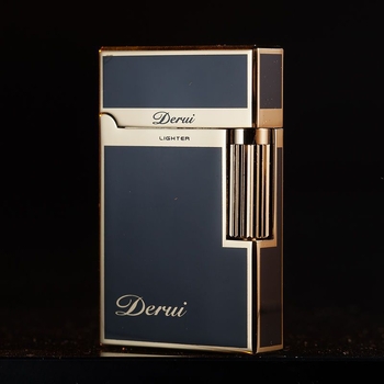 Derry kovový zapaľovač — Značka: Derry; Palivo: benzín; Tlačené logo: Áno; Balenie: 100 kusov; Dizajn: Jednoduchý, ľahký luxus