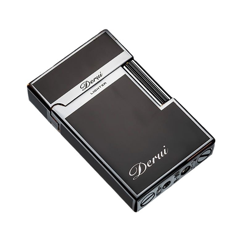 Derry kovový zapaľovač — Značka: Derry; Palivo: benzín; Tlačené logo: Áno; Balenie: 100 kusov; Dizajn: Jednoduchý, ľahký luxus