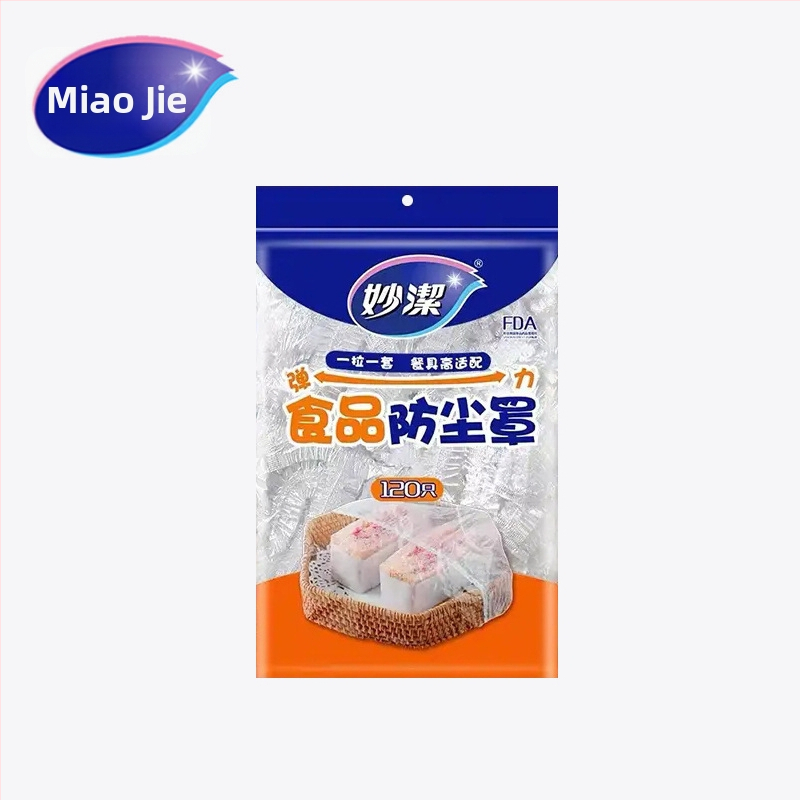 Miaojie Jednorázové PE kryt na potravinové fólie — proti zápachu, odolný voči vysokým teplotám, vhodný do chladničky