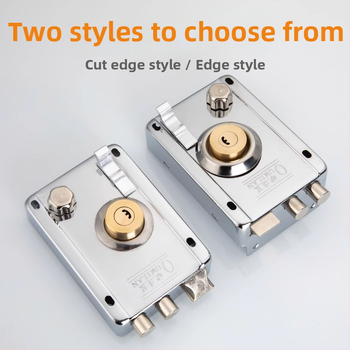 Mortise zámka s ochranou proti krádeži a proti vypáčeniu – nerezová oceľ, značka Shouli, pre domáce použitie, model JCJCJYWJMS-2021817-D