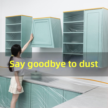 Jednorázové kryty proti prachu pre domáce spotrebiče, sada 20 kusov, hrubšie, priesvitný film, pre rýžovar a hrnce, materiál 20213