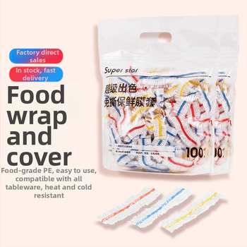 Fólia na potraviny na uchovanie čerstvosti, PE/Polyetylén, odolnosť voči teplotám -60°C až 100°C, 12+ kusov, 36 mesiacov trvanlivosti