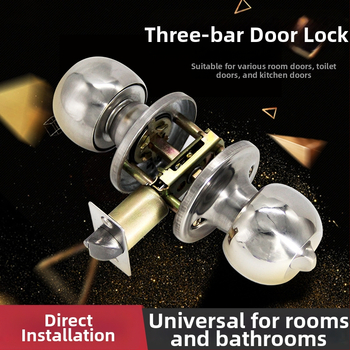 Gu Rui 588 Zámok na dvere z nerezovej ocele pre interiérové dvere