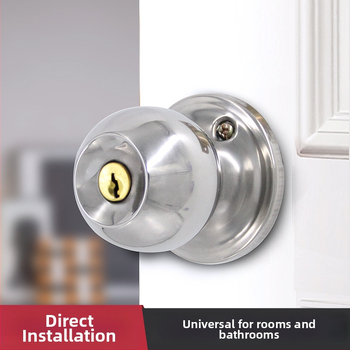 Gu Rui 588 Zámok na dvere z nerezovej ocele pre interiérové dvere