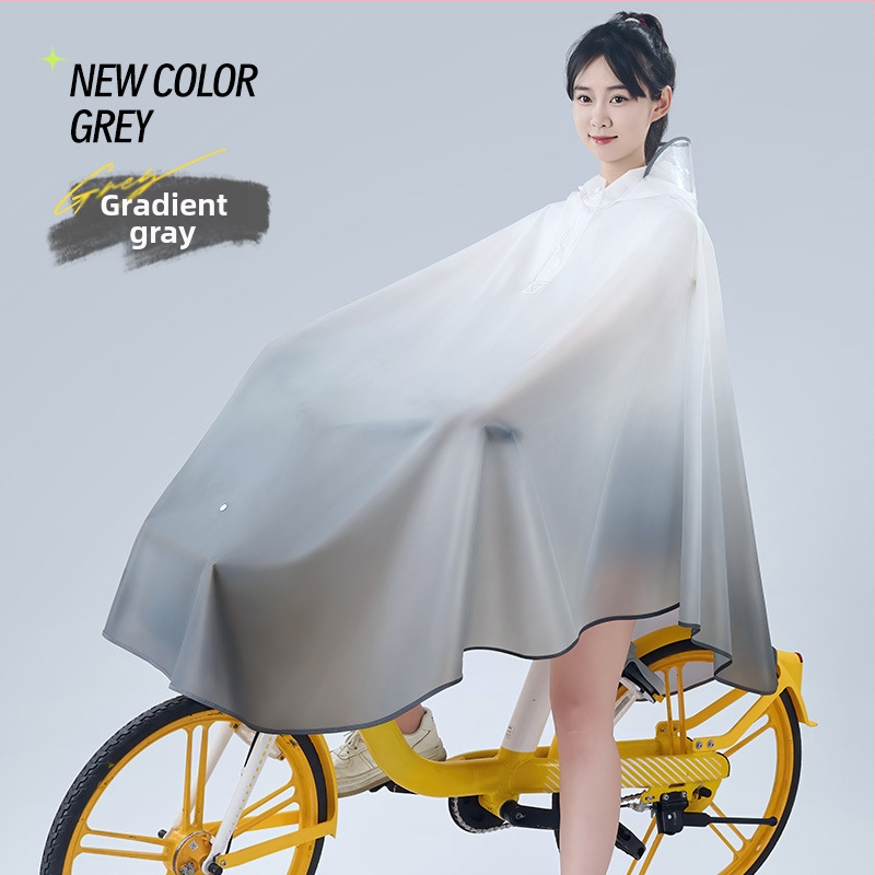 Jednodielne pončo na bicykel pre dospelých, EVA látka, určené pre horské bicykle