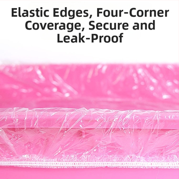 Saint-wang Jednorazová plastová podložka na moč pre klietky pre zajacov a morčiat – 50 ks