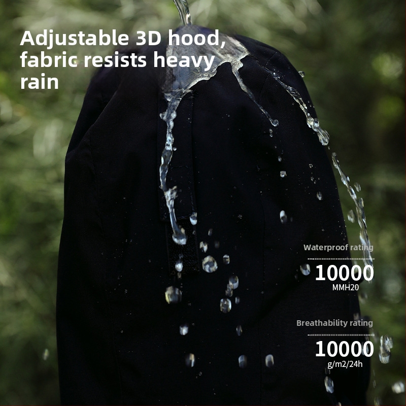Unisex sada nepremokavých ponč pre dospelých — plná vodotesnosť tela, polyesterové pončo s PU lepením spojov, vhodné pre cyklistiku, turistiku a vonkajšie aktivity, pre jednu osobu