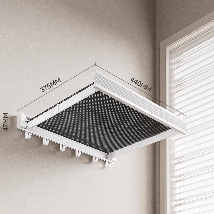 Držiak na uteráky s prisavkou, Space hliník, moderný minimalistický dizajn, antibakteriálny, jednovrstvový