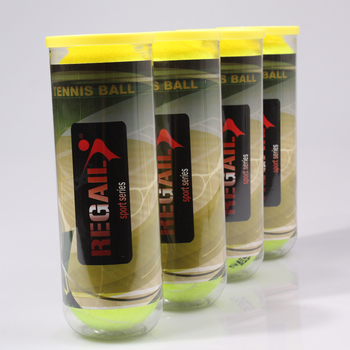 Regail Sada tréningových tenisových loptičiek – vysoká elasticita, gumové loptičky, bez loga