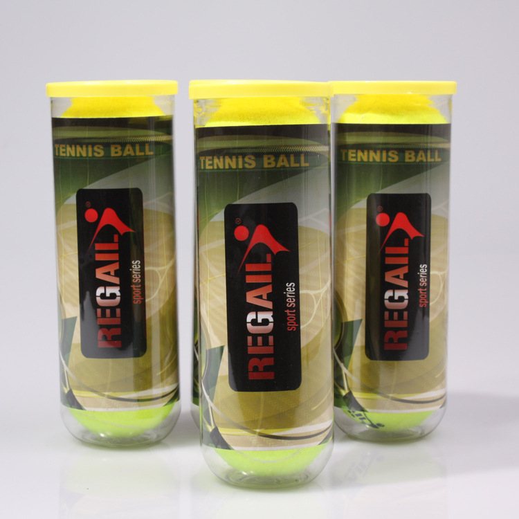 Regail Sada tréningových tenisových loptičiek – vysoká elasticita, gumové loptičky, bez loga