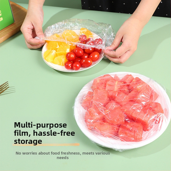 Plastový potravinový obal – jednorazový kryt, prachotesný, 100 balení, plastový materiál, trvanlivosť 36 mesiacov