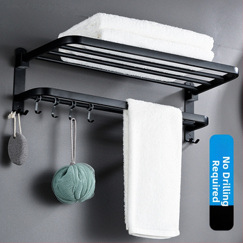 Stojan na uteráky z nerezovej ocele 304, na stenu, model YFN-001, nosnosť 20–25 kg, jedno poschodie, povrch: práškové lakovanie a leštenie