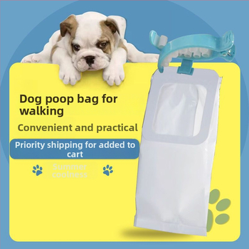 Dispenser tašiek na psov s klipom a automatickým zásobovaním (Plast; Model 48931157; Balenie: 20 ks)