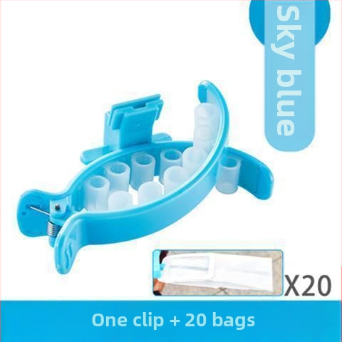 Dispenser tašiek na psov s klipom a automatickým zásobovaním (Plast; Model 48931157; Balenie: 20 ks)