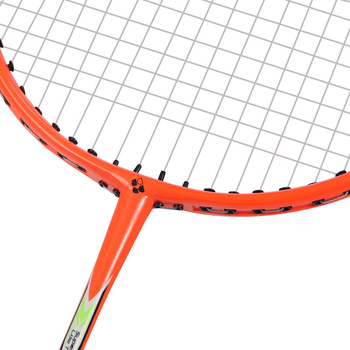 Badmintono raketė Dikak, geležies lydinio rėmas, svoris 95–100 g, raketės tipas: Shoot straight, jaunimui