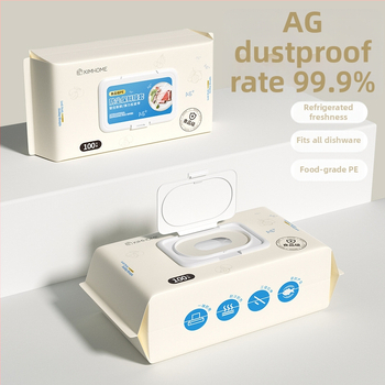 Plastový kryt na potravinový obal, prachotesný, 1 ks, trvanlivosť 3 roky, krabicové balenie 100 ks