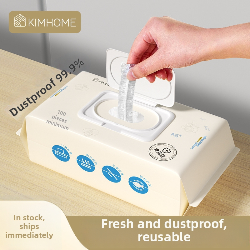 Plastový kryt na potravinový obal, prachotesný, 1 ks, trvanlivosť 3 roky, krabicové balenie 100 ks