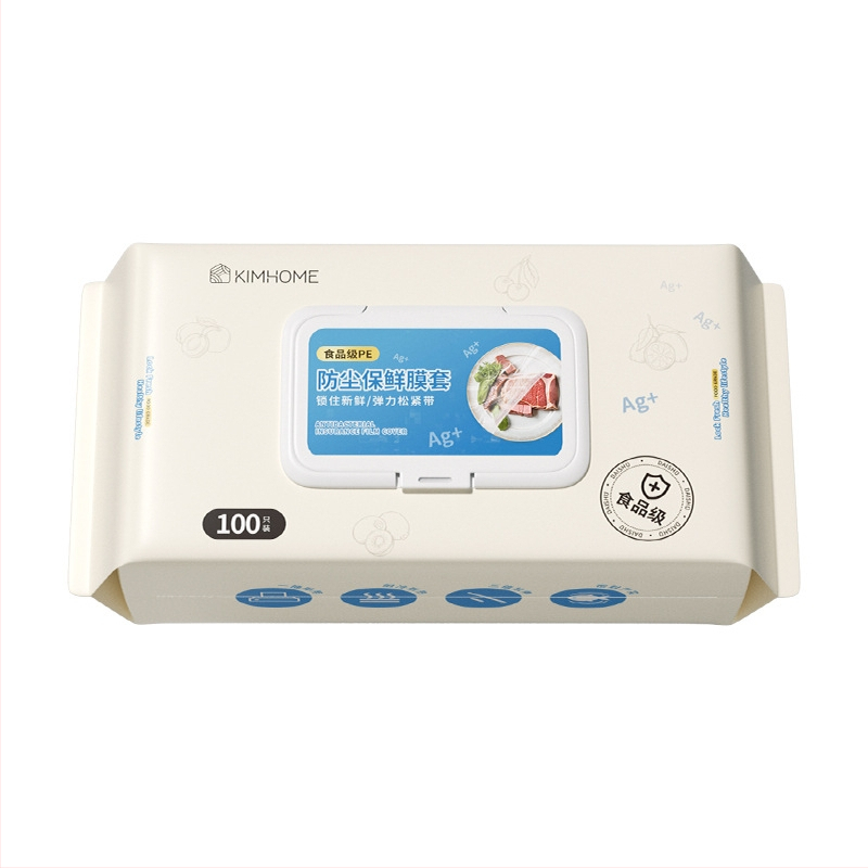 Plastový kryt na potravinový obal, prachotesný, 1 ks, trvanlivosť 3 roky, krabicové balenie 100 ks