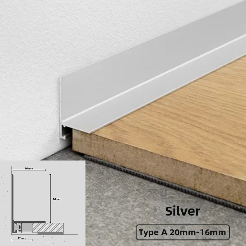 Miniatúrny spodný panel z hliníkovej zliatiny, plochý štýl, ľahký luxus