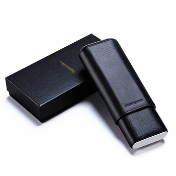 Cigarloong sigari niisutamise komplekt cedar-voodriga – 3-osaline kinkekarp, sigari lõikurid ja võtmehoidja