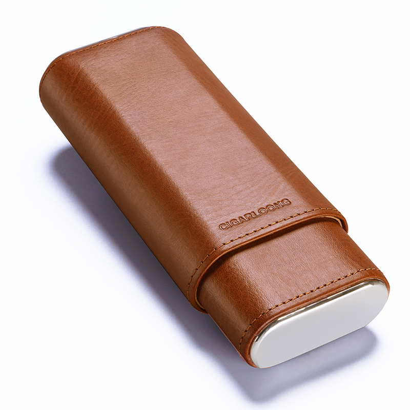 Cigarloong sigari niisutamise komplekt cedar-voodriga – 3-osaline kinkekarp, sigari lõikurid ja võtmehoidja