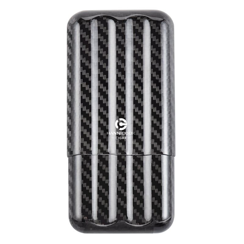 HANNICOOK oglekļa šķiedras cigāru mitrināšanas caurule – viegla, retro ceļojumu stila, pielāgojama