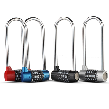 Rukoväť skrinky s číselným zámkom | model JL-115, materiál: zliatina zinku + PC, hrúbka zámkovej tyče 7 mm, rozstup zámkovej tyče 43 mm, typ: čísla, štýl: moderná jednoduchosť