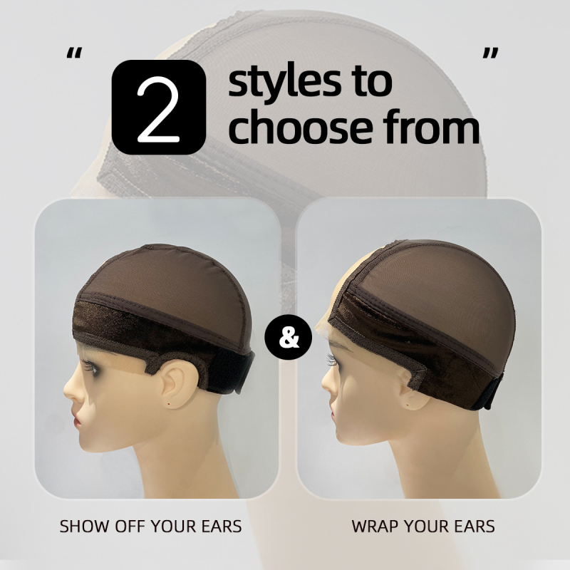 Parochňa sieťová čiapka – U tvar, obojstranná velúrová čipka, Fujia značka, pôvod Zhejiang