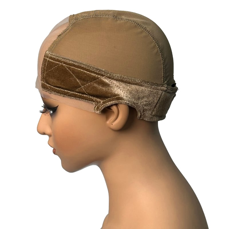 Parochňa sieťová čiapka – U tvar, obojstranná velúrová čipka, Fujia značka, pôvod Zhejiang