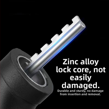 Zámok na bicykel s heslom a oceľovým káblom, prenosný anti‑krádežný zámok pre horské bicykle