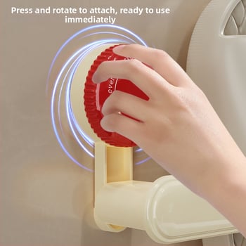 ABS nástenný držiak na uteráky s vákuovým spojovacím Dopamine a háčikom na papuče — Značka Xingyang; Balenie: krátke 160, dlhé 120; Spracovanie a prispôsobenie: Nie; Import: Nie