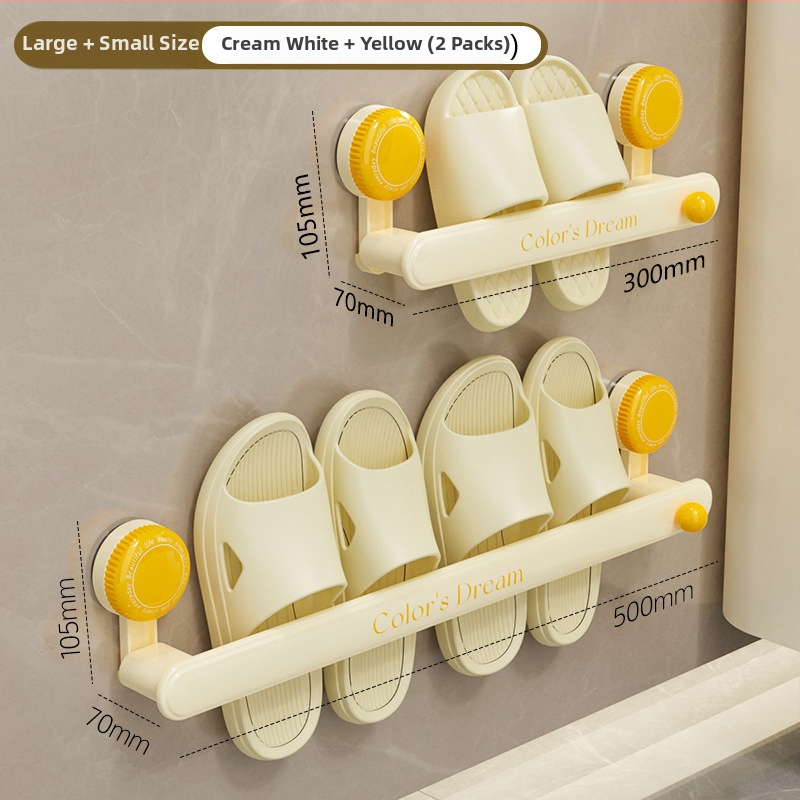 ABS nástenný držiak na uteráky s vákuovým spojovacím Dopamine a háčikom na papuče — Značka Xingyang; Balenie: krátke 160, dlhé 120; Spracovanie a prispôsobenie: Nie; Import: Nie