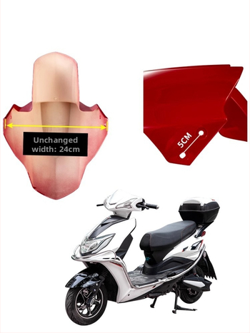 Predný blatník kolies pre elektrické vozidlo, ochrana proti špliechaniu pre batériový motocykel, Kepu – unisex, univerzálne príslušenstvo