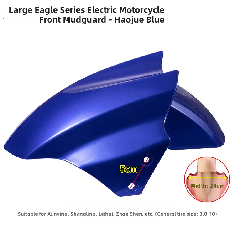 Predný blatník kolies pre elektrické vozidlo, ochrana proti špliechaniu pre batériový motocykel, Kepu – unisex, univerzálne príslušenstvo