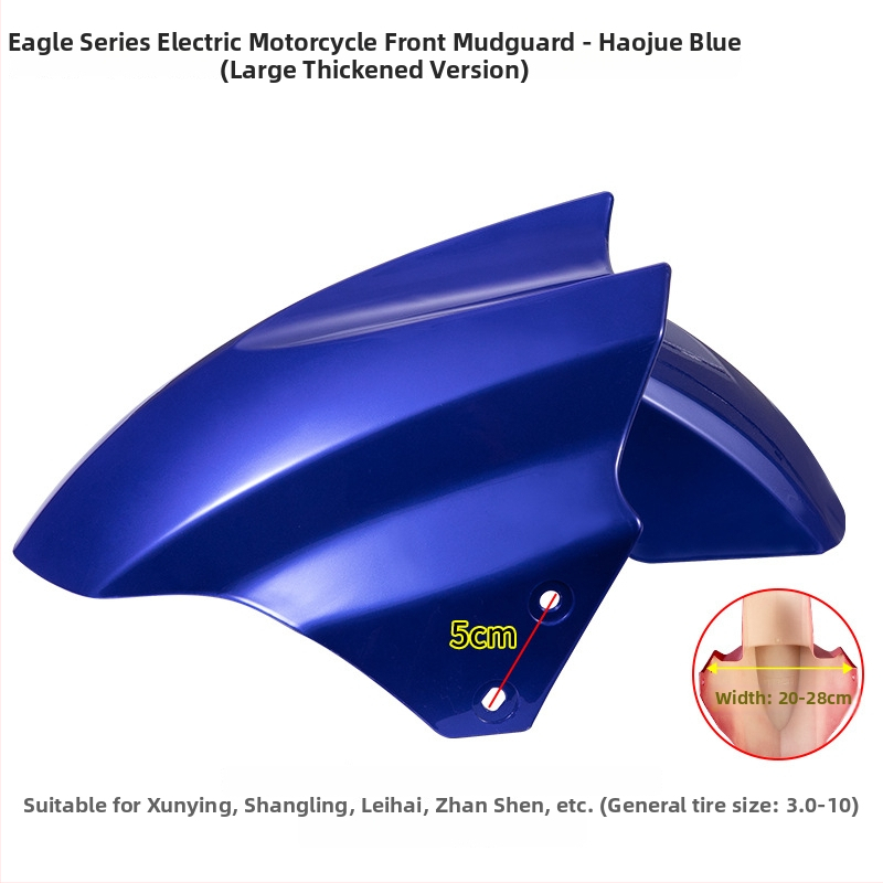 Predný blatník kolies pre elektrické vozidlo, ochrana proti špliechaniu pre batériový motocykel, Kepu – unisex, univerzálne príslušenstvo