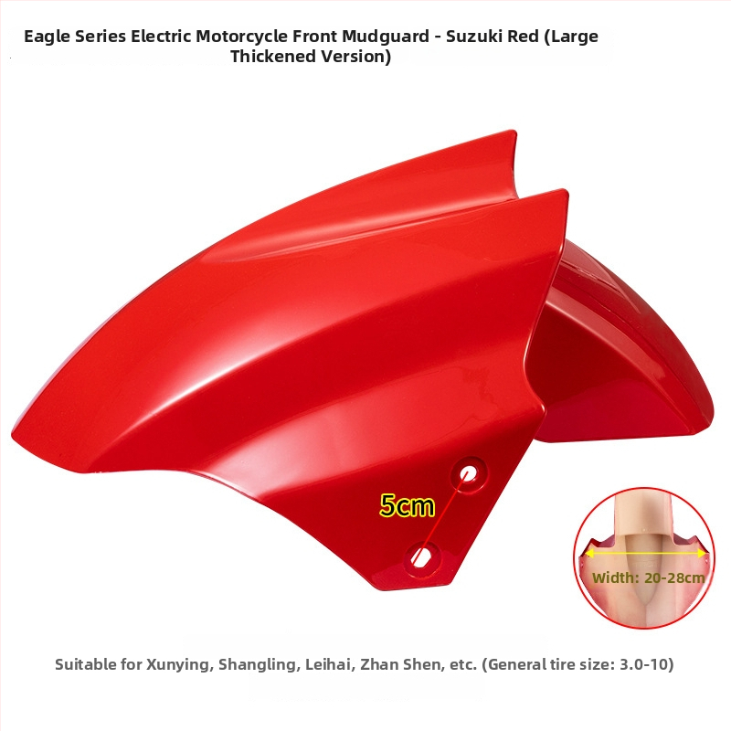 Predný blatník kolies pre elektrické vozidlo, ochrana proti špliechaniu pre batériový motocykel, Kepu – unisex, univerzálne príslušenstvo
