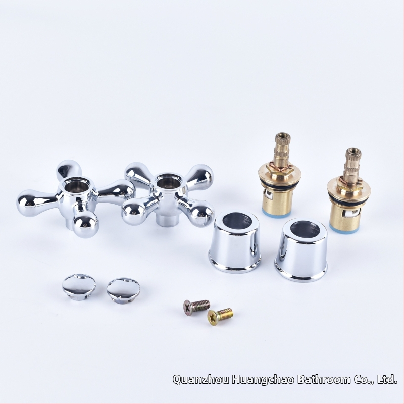 Rukoväť pre kohútik s uhlovým ventilom — plastová, jednoprvková konštrukcia, moderný minimalistický štýl, spracovanie na zákazku