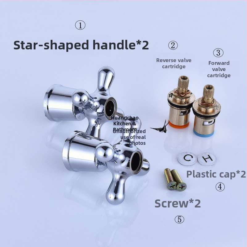 Rukoväť pre kohútik s uhlovým ventilom — plastová, jednoprvková konštrukcia, moderný minimalistický štýl, spracovanie na zákazku