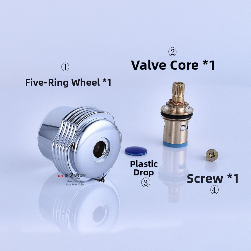 Rukoväť pre kohútik s uhlovým ventilom — plastová, jednoprvková konštrukcia, moderný minimalistický štýl, spracovanie na zákazku