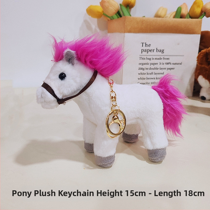 Kôň plyšová hračka, PP bavlna výplň, unisex, súkromná značka logo prispôsobenie, vitrínová dekorácia, 14+ rokov