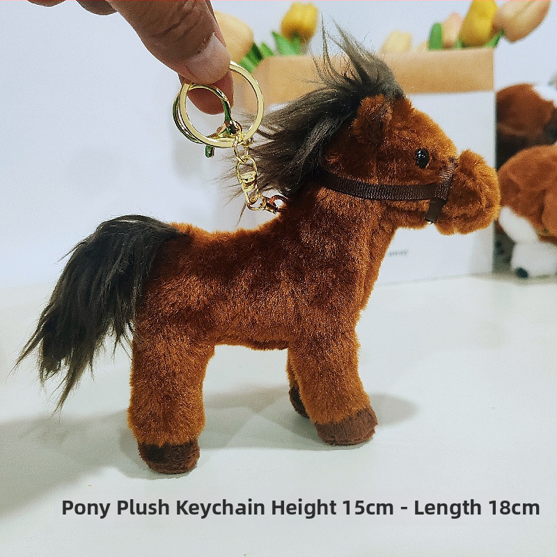 Kôň plyšová hračka, PP bavlna výplň, unisex, súkromná značka logo prispôsobenie, vitrínová dekorácia, 14+ rokov