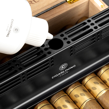Vlhčovač na cigary – Značka CIGARLOONG, Materiál ABS, Model CM-25GY