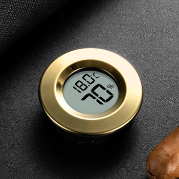 Higrometar i termometar za cigare, 2-u-1 dizajn, niska potrošnja energije, dugi pripravnost način, Kod Clk-2023ib