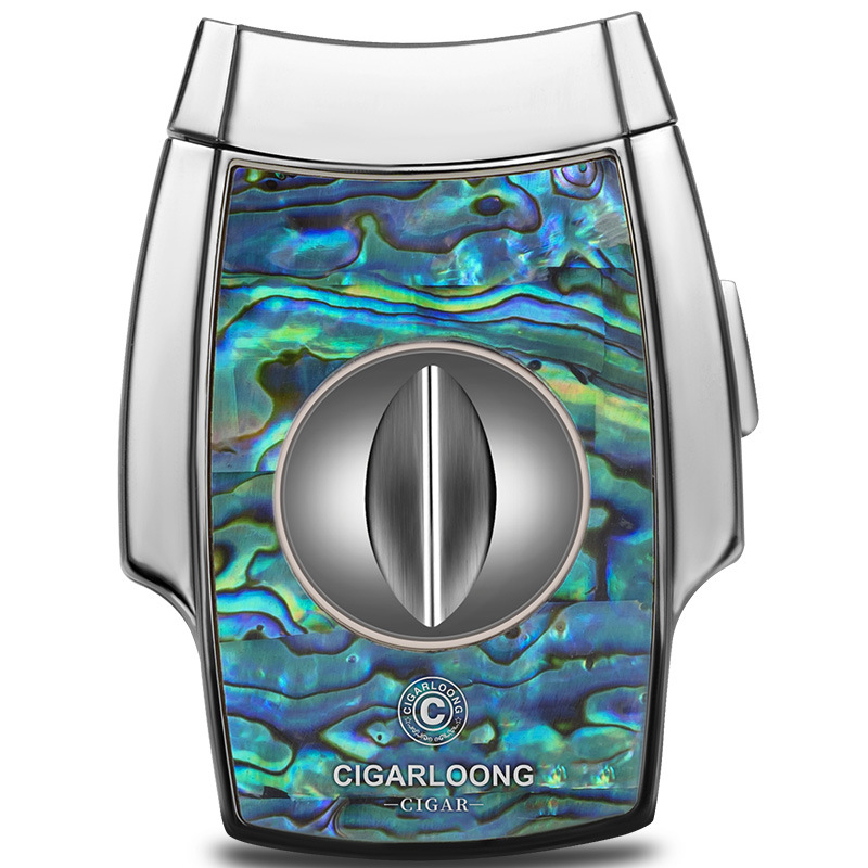 Cigarloong cigāru šķēres, sakausējums, gaišs luksusa stils, nav roku darba, bez pielāgošanas