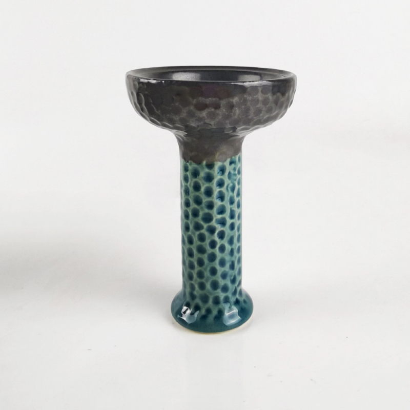 Keramická miska na arabskú vodnú fajku, dekoratívna a prispôsobiteľná, klasický/jednoduchý štýl, Sheng Ling, balenie 100 kusov